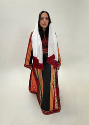 Palestinian Queen Tatreez Dress + Hijab Set