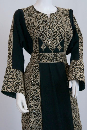 Classic Palestinian Tatreez Dress