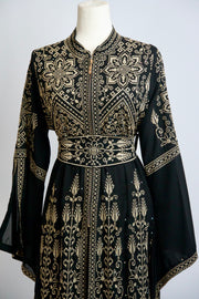 Royal Tatreez Abaya and Dress