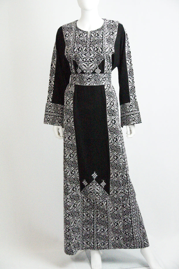 Classic Palestinian Tatreez Dress