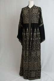 Royal Tatreez Abaya and Dress