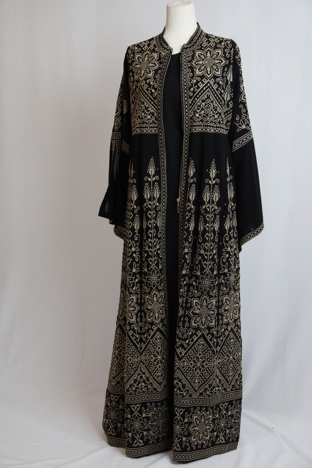 Royal Tatreez Abaya and Dress