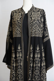 Royal Tatreez Abaya and Dress