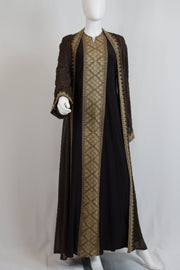 Pali Tatreez Embroidery Abaya, Dress and Belt Set